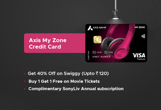 axis bank my zone credit card benefits in hindi 2025